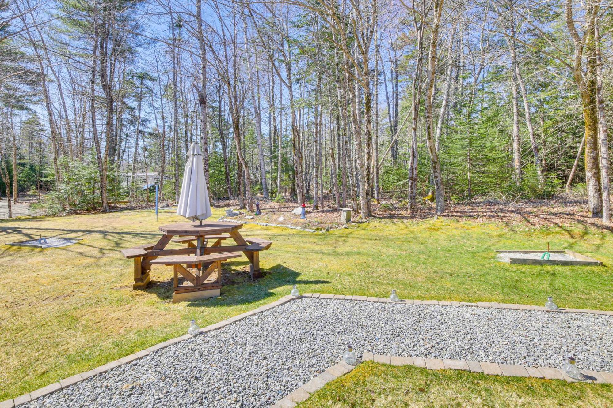 Rustic Searsport Cabin Loft And Sunroom On 10 Acres Exterior photo